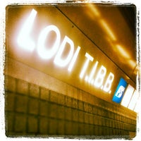Photo taken at Metro Lodi TIBB (M3) by Guido D. on 10/23/2012