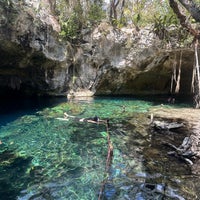 Photo taken at Gran Cenote by Ghada A. on 2/25/2023
