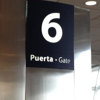 Photo taken at Gate 6 by Miguel S. on 1/19/2013