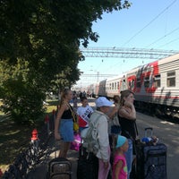 Photo taken at Yelets Railway Station by Юлия С. on 8/25/2019