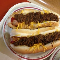 Photo taken at Rudy&amp;#39;s Hot Dog by Trish D. on 2/27/2013