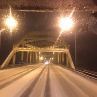 Photo taken at Краснофлотский мост by Екатерина М. on 1/15/2017