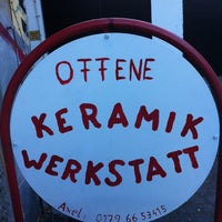 Photo taken at Keramikwerkstatt by Jeffrey G. on 11/26/2012