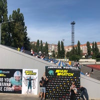 Photo taken at Стадион &amp;quot;ТЕМП&amp;quot; by Aleksandra D. on 9/8/2019