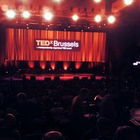 Photo taken at TEDxBrussels by Gert on 11/12/2012