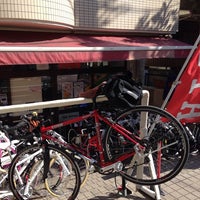 Photo taken at Cycle Proshop Sekiya by Nao S. on 2/22/2014