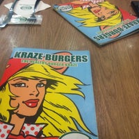 Photo taken at Kraze Burgers by Zephyus C. on 10/24/2012