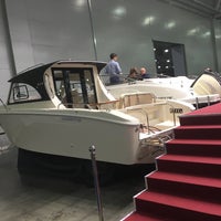 Photo taken at Moscow Boat Show 2016 by Anton M. S. on 3/11/2016