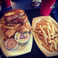 Photo taken at Raising Cane&amp;#39;s Chicken Fingers by Cole P. on 10/10/2012