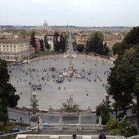Photo taken at Piazza del Popolo by Manuel on 4/27/2013
