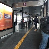 Photo taken at Metrobus Estación Tacubaya by Ivan S. on 1/14/2018