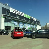 Photo taken at &amp;quot;Автоцентр Злата&amp;quot; Skoda by Evgeny K. on 4/19/2014