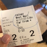 Photo taken at Cathay Cineplex by Aaron T. on 7/3/2019