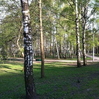 Photo taken at Парк «Северные дубки» by Evgeny 👻 O. on 5/9/2013