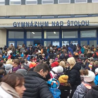 Photo taken at Gymnázium Nad Štolou by Martin P. on 1/27/2018