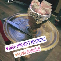 Photo taken at İnce Minare Nargile Cafe by Kapandı on 11/23/2017