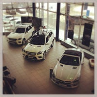Photo taken at Mercedes-Benz Plaza by Маршак on 2/1/2013