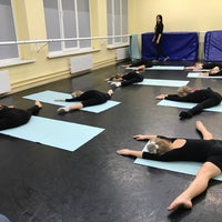 Photo taken at АРАБЕСК-Dance School by Mikhail K. on 12/17/2016