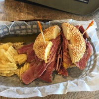 Photo taken at Solly’s Bagelry by Jim S. on 5/12/2018