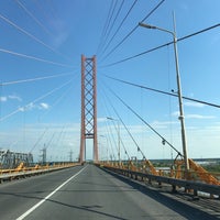 Photo taken at Югорский мост by Viktor E. on 6/19/2018