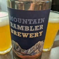 Photo taken at Mountain Rambler Brewery by Eric W. on 2/19/2022