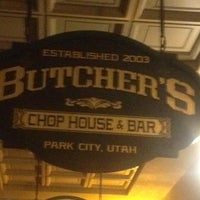 Photo taken at Butcher&#39;s Chop House &amp; Bar by Tracy S. on 10/16/2012