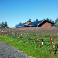 Photo taken at Benovia Winery by Roger D on 12/13/2012