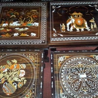 Photo taken at Kauvery Silk &amp;amp; Handicrafts Emporium by Akshay J. on 11/30/2012