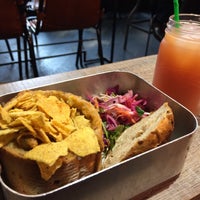 Photo taken at Bunnychow by Sora on 9/22/2015
