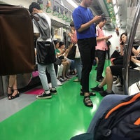 Photo taken at Sindaebang Stn. by Ferio M. on 7/19/2018