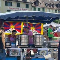 Photo taken at Place du Marché by Chaery on 7/9/2022