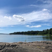 Photo taken at Hevossalmen uimaranta by Milla C. on 6/28/2021