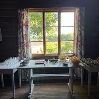 Photo taken at Kulosaaren Kartanon Riihi by Milla C. on 9/15/2023