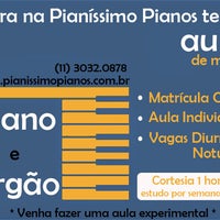 Foto tomada en Pianíssimo Pianos e Escola de Música  por Pianíssimo Pianos e Escola de Música el 8/1/2017