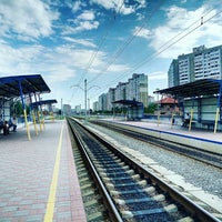 Photo taken at Станція швидкісного трамваю «Милославська» by Artemij 🐼 on 6/16/2016