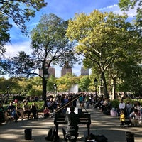 Photo taken at Washington Square Park by Stephen W. on 10/22/2017