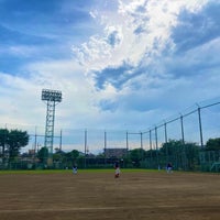 Photo taken at Higashi Chofu Park by 日和井 謙. on 7/8/2023