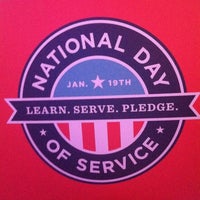 Photo taken at National Day Of Service Tent by Addie C. on 1/19/2013