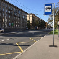 Photo taken at Краснопутиловская улица by Konstantin K. on 9/24/2017