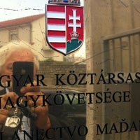 Photo taken at Veľvyslanectvo Maďarskej republiky - rezidencia by Miroslav B. on 10/1/2012