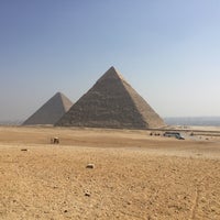 Photo taken at Great Pyramids of Giza by F H. on 3/5/2018