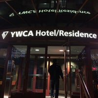 Photo taken at YWCA Hotel/Residence by Andrew T. on 3/6/2015