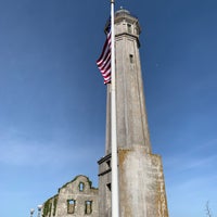 Photo taken at Alcatraz Island Lighthouse by Andrew T. on 4/10/2022