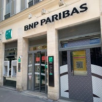 Photo taken at Agence BNP Paribas by Andrew T. on 7/14/2023