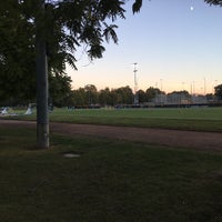 Photo taken at Lower Woodland Athletic Fields &amp;amp; Courts by Andrew T. on 9/18/2018