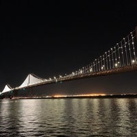 Photo taken at The Bay Lights by Andrew T. on 11/21/2020