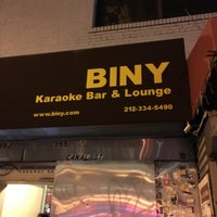 Photo taken at BINY Karaoke Bar and Lounge by Andrew T. on 4/16/2016