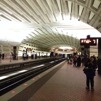 Photo taken at Metro Center G&amp;amp;12th by Andrew T. on 2/22/2014