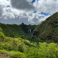 Photo taken at Opaekaa Falls by Andrew T. on 6/30/2023