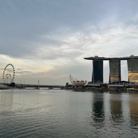 Photo taken at Esplanade Bridge by Munirah K. on 6/25/2023